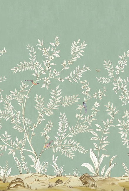 Daisy Bennett | Vining Mural - Sage