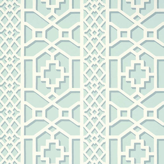 Schumacher | Wallpaper | Zanzibar Trellis