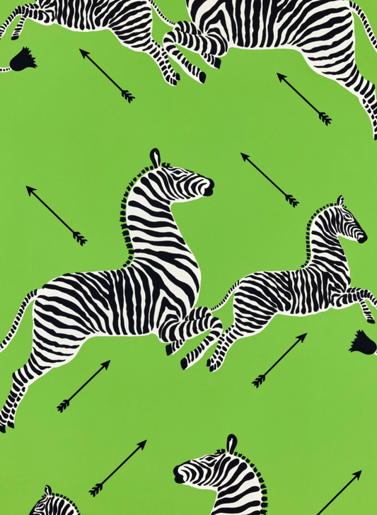 Scalamandre | Zebras - Wallpaper