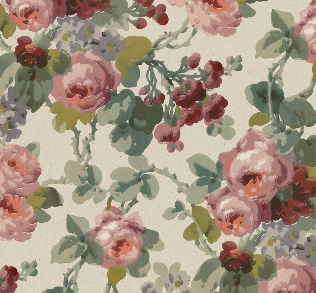 Schumacher | Wallpaper | Madame Mural | Floral