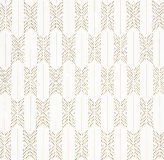 Schumacher | Wallpaper | Quiver - Sesame