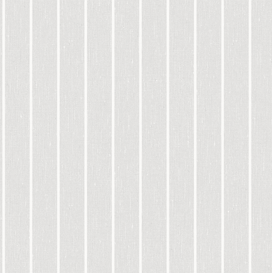 Schumacher | Wallpaper | Shirt Stripe | Grey