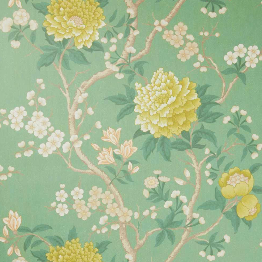 Liberty | Wallpaper | Porcelain Trail - Jade