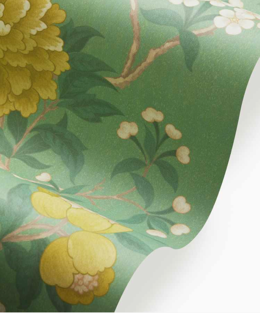 Liberty | Wallpaper | Porcelain Trail - Jade