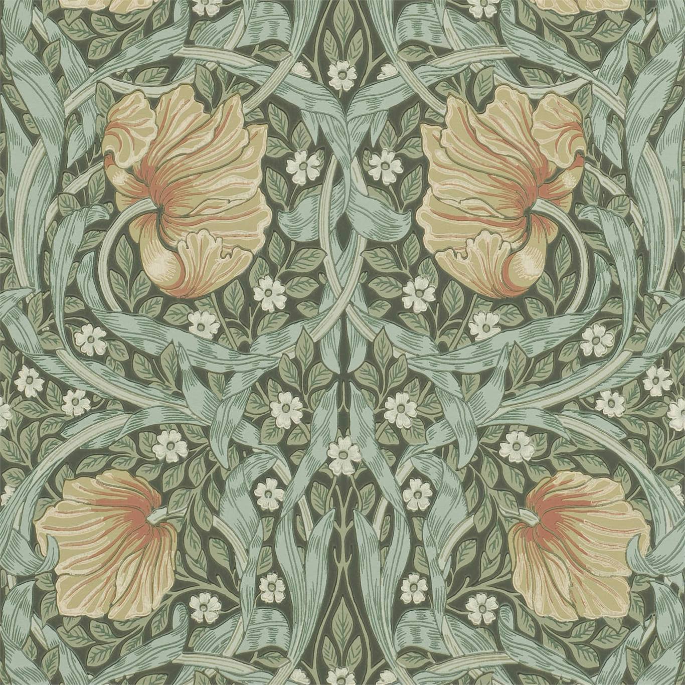 Morris & Co. Pimpernel Wallpaper